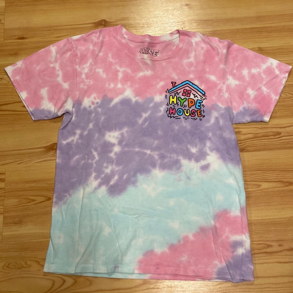hype house 2020 merch tie dye oversized